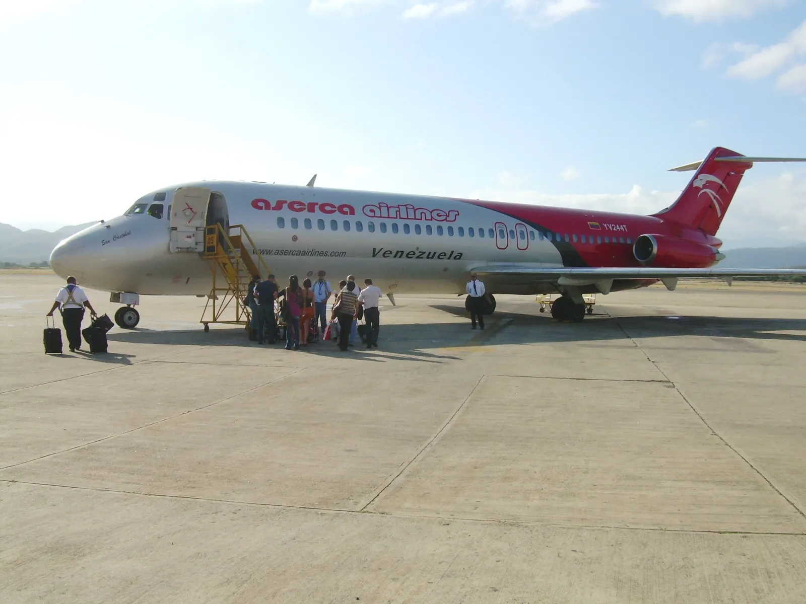 Aircraft of Aserca Airlines