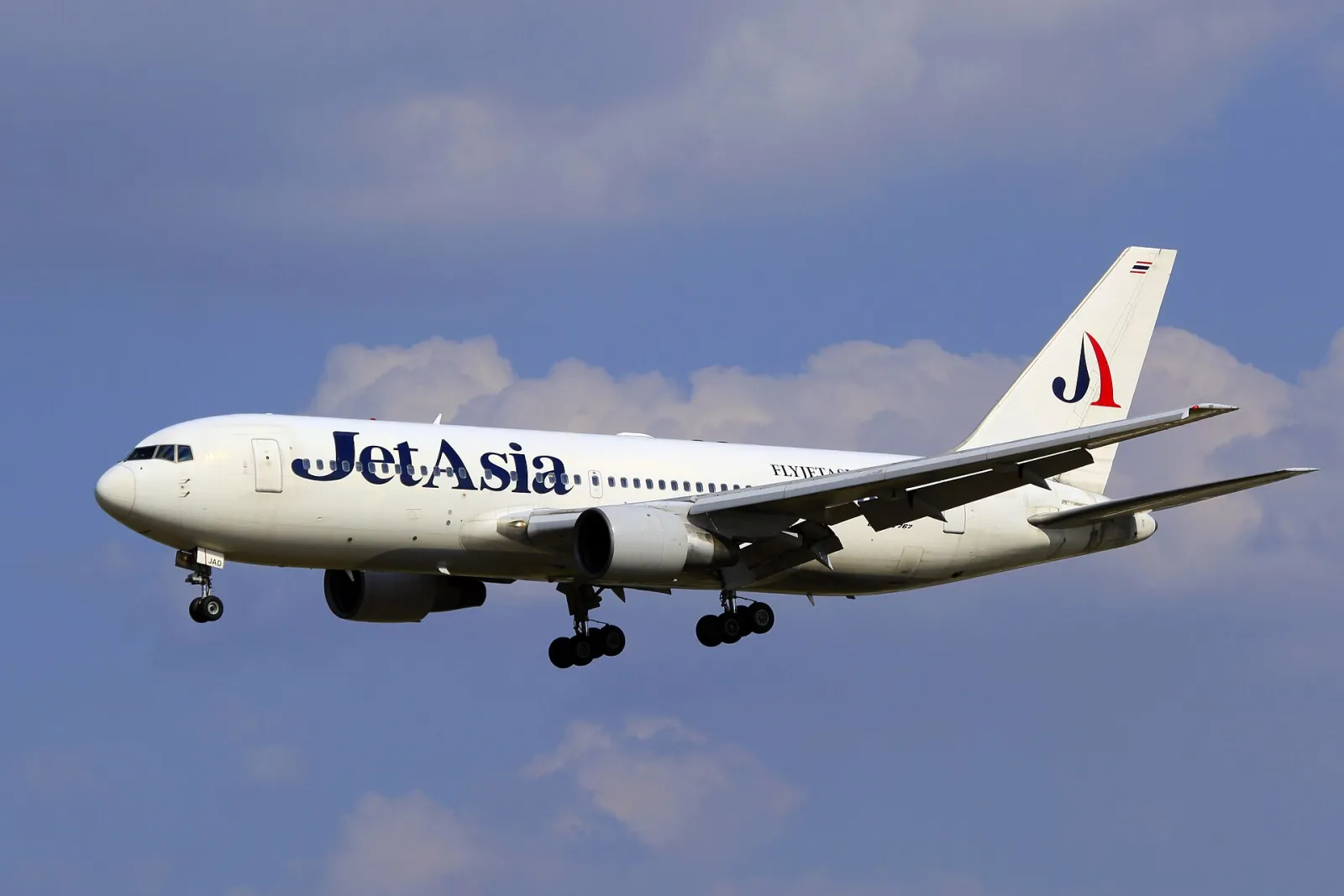 Aircraft of Jet Asia Airways
