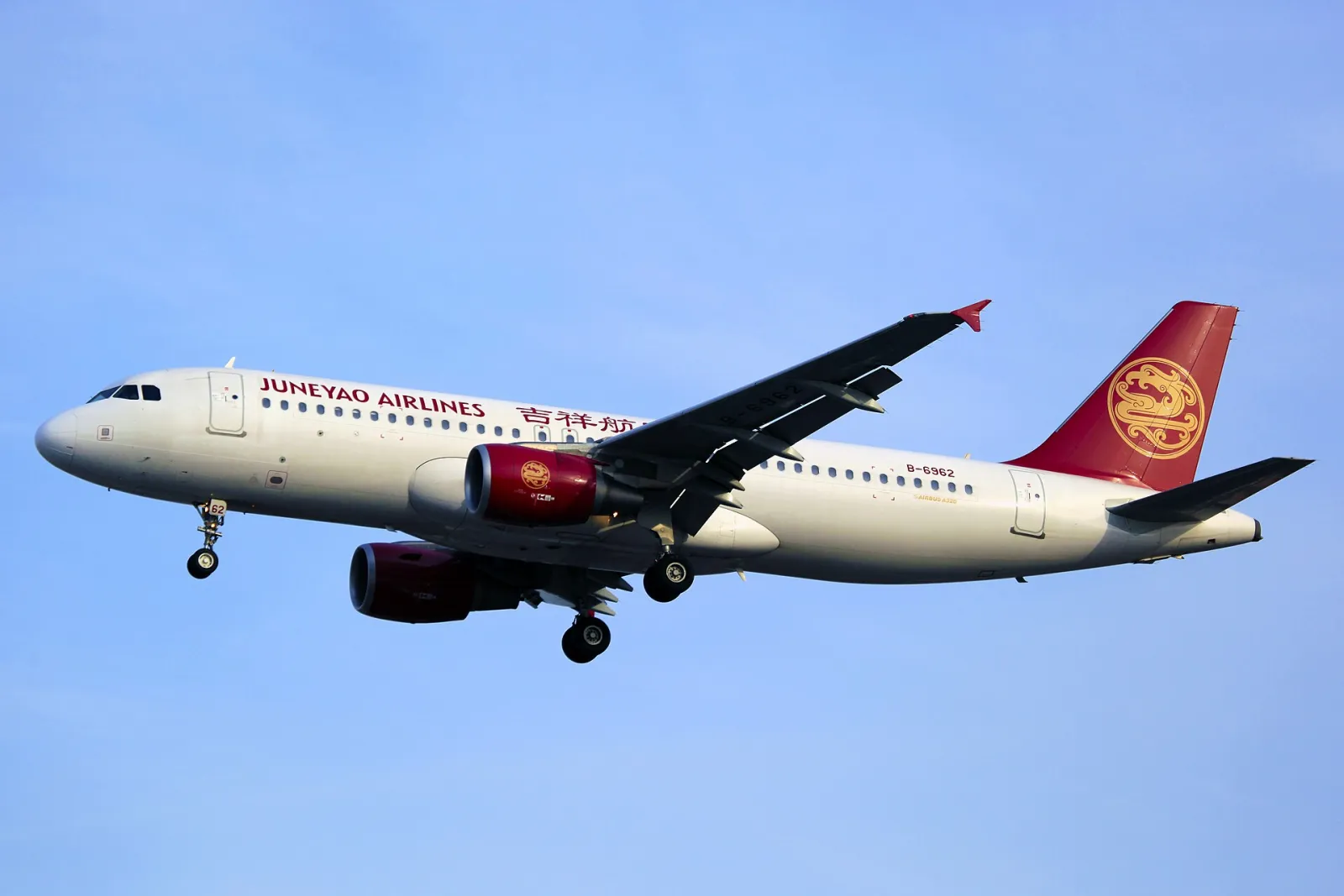 Aircraft of Juneyao Airlines