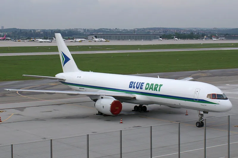 Aircraft of Blue Dart Aviation